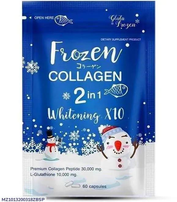 Frozen Collagen Whitening Capsules 60x10 for All Skin Types