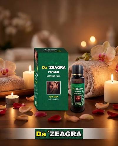 Da’ ZEAGRA Power Massage Oil for Men – Herbal Vitality & Strength Support (25ml)